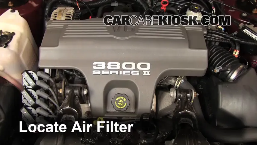 1999 Chevrolet Monte Carlo Z34 3.8L V6 Air Filter (Engine)